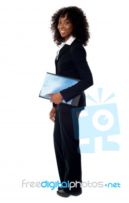 African Corporate Lady Stock Photo