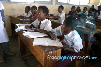 African Students Stock Photo