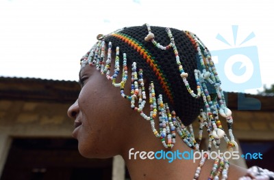 African Woman Stock Photo