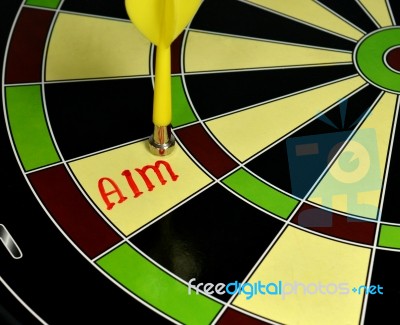 Aim Stock Photo