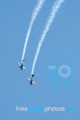 Airbourne Airshow At Eastbourne 2014 Stock Photo