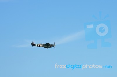 Airbourne Airshow At Eastbourne 2014 Stock Photo