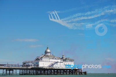 Airbourne Airshow At Eastbourne 2014 Stock Photo