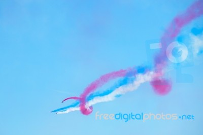 Airbourne Airshow At Eastbourne 2014 Stock Photo