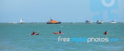 Airbourne Airshow At Eastbourne 2014 Stock Photo