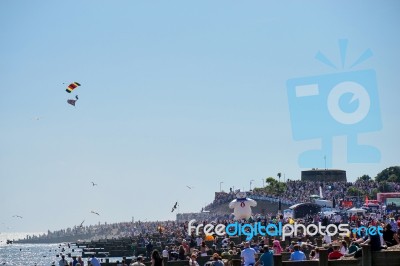 Airbourne Airshow At Eastbourne 2014 Stock Photo