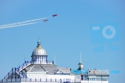 Airbourne Airshow At Eastbourne 2014 Stock Photo