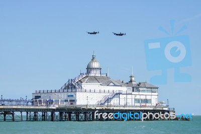 Airbourne Airshow At Eastbourne 2014 Stock Photo