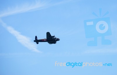 Airbourne Airshow At Eastbourne 2014 Stock Photo