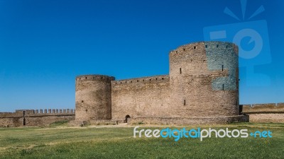 Akkerman Fortress Near Odessa City In Ukraine Stock Photo