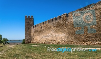 Akkerman Fortress Near Odessa City In Ukraine Stock Photo