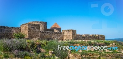 Akkerman Fortress Near Odessa City In Ukraine Stock Photo