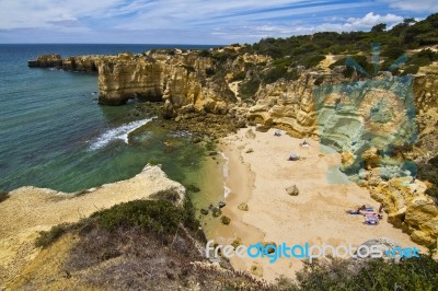 Albufeira, Algarve Stock Photo