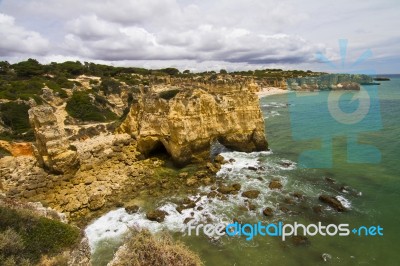 Albufeira, Algarve Stock Photo