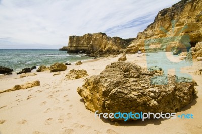 Albufeira, Algarve Stock Photo