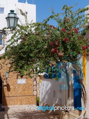 Albufeira, Southern Algarve/portugal - March 10 : Street Scene I… Stock Photo