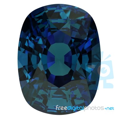 Alexandrite Diamond Stone Stock Image