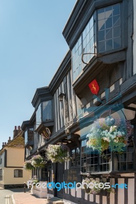 Alfriston, Sussex/uk - July 23 : View Of The Star Inn At Alfrist… Stock Photo