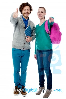 All The Best For Examinations! Stock Photo