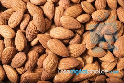 Almond Background Stock Photo