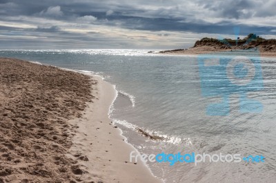 Alnmouth, Northumberland/uk - August 17 : Scenic View Of The Riv… Stock Photo