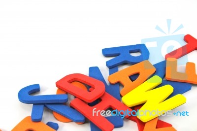 Alphabet Stock Photo