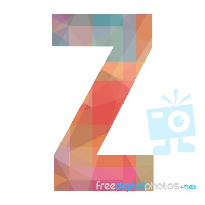 Alphabet Z Stock Image