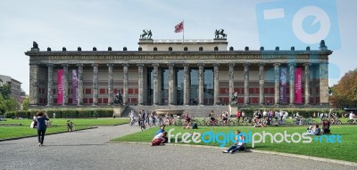 Altes Museum In Berlin Stock Photo