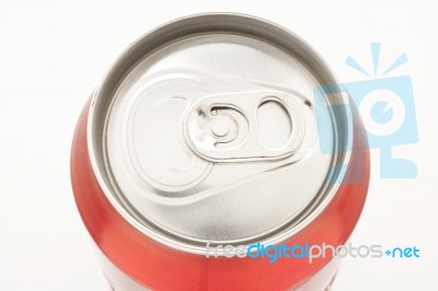 Aluminum Drink Can Stock Photo