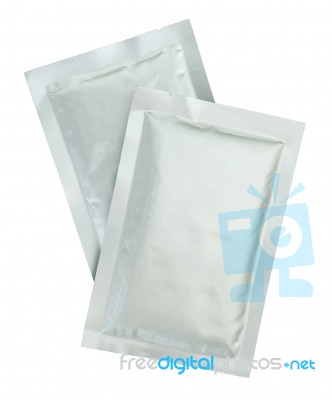 Aluminum Foil Bag Package Stock Photo