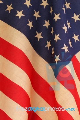 American Flag Stock Photo