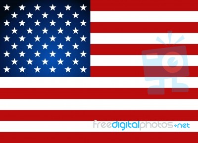 American Flag Stock Image