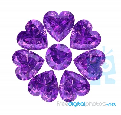 Amethyst Stock Image