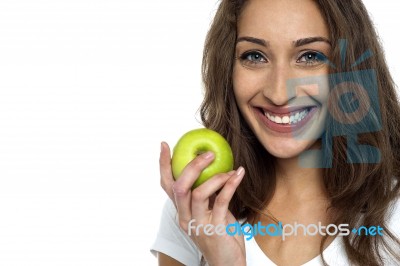 An Apple A Day Keeps The Doctor Away Stock Photo