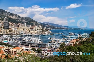 An Assortment Of Boats And Yachts In The Habour And  Marina At M… Stock Photo