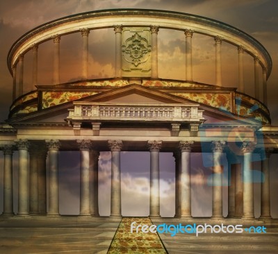 Ancient Architecture Stock Photo