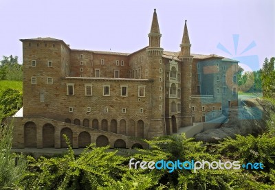 Ancient Castle Stock Photo