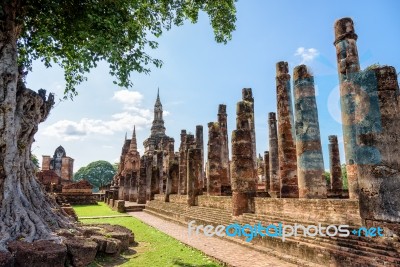 Ancient Pagoda In Thailand Stock Photo