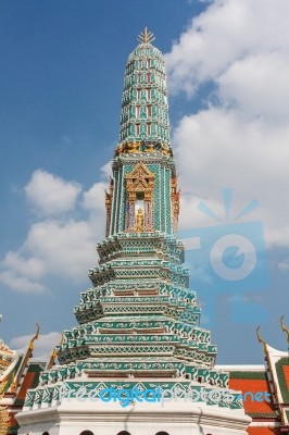 Ancient Pagoda Statue Stock Photo