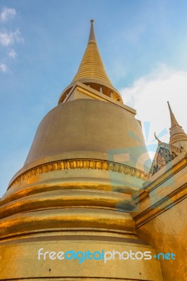 Ancient Pagoda Statue Stock Photo