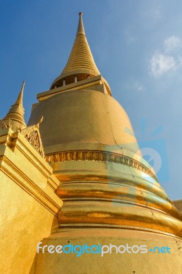 Ancient Pagoda Statue Stock Photo