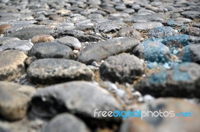 Ancient Stone Walkway 2 Stock Photo