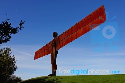 Angel Of The North Stock Photo