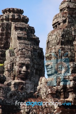 Angkor Thom Stock Photo