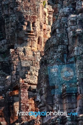 Angkor Thom Stock Photo