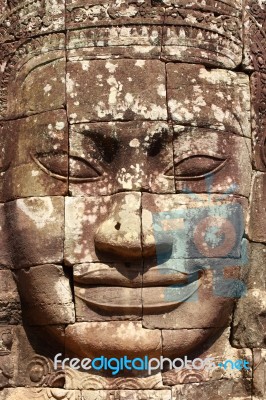 Angkor Thom Stock Photo