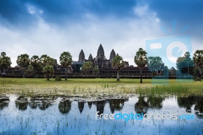 Angkor Wat Stock Photo