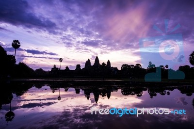 Angkor Wat Stock Photo