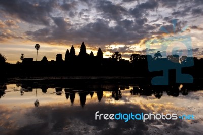 Angkor Wat Cambodia Stock Photo