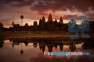 Angkor Wat Cambodia Stock Photo